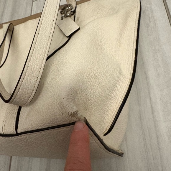 Coach Beige Leather May Tote bag #1573 - Picture 13 of 15
